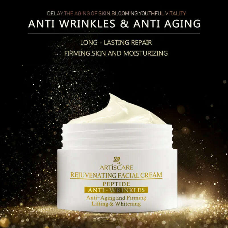 KIMLUD, ARTISCARE Peptide Anti Wrinkle Facial Cream Whitening Lifting Day Cream Skin Care Anti Aging Acne Treatment Firming Face Cream, KIMLUD Women's Clothes