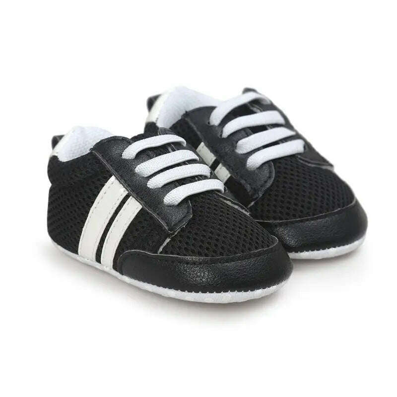 KIMLUD, Baby Boy Girl Moccasins Shoes Infant PU Leather First Walkers Non-slip Soft Newborn Sneakers Sport Crib Baby Shoes Boys Footwear, KIMLUD Womens Clothes