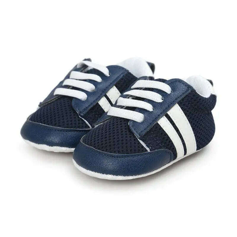 KIMLUD, Baby Boy Girl Moccasins Shoes Infant PU Leather First Walkers Non-slip Soft Newborn Sneakers Sport Crib Baby Shoes Boys Footwear, KIMLUD Womens Clothes