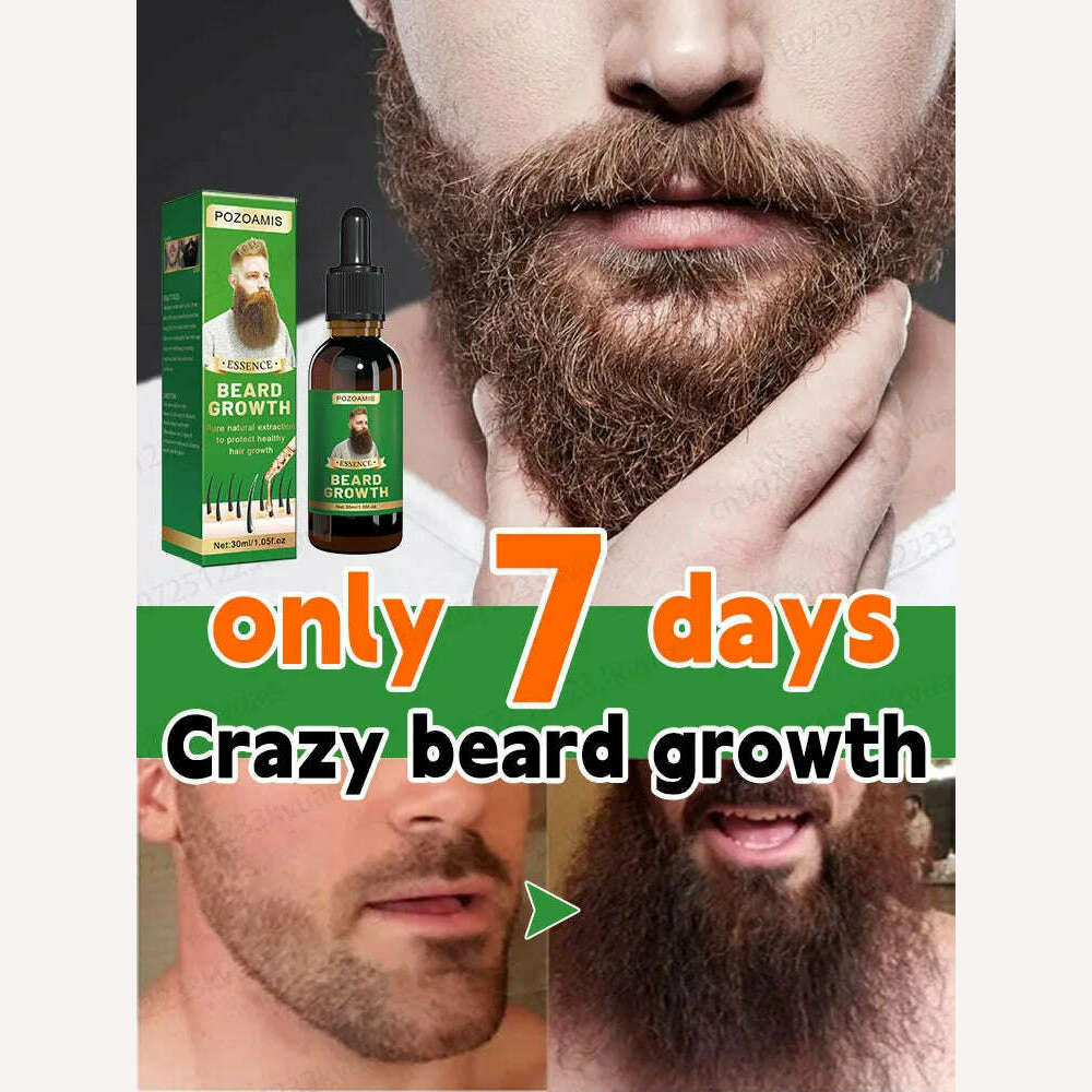 KIMLUD, Beard Growth Serum quickly thickens and softens beards for longer, fuller beards, KIMLUD Womens Clothes