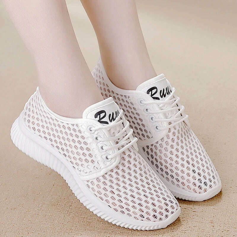 KIMLUD, Black sneakers for you Women Sports shoes Tennis casual, Beige / 35 / CHINA, KIMLUD APPAREL - Womens Clothes