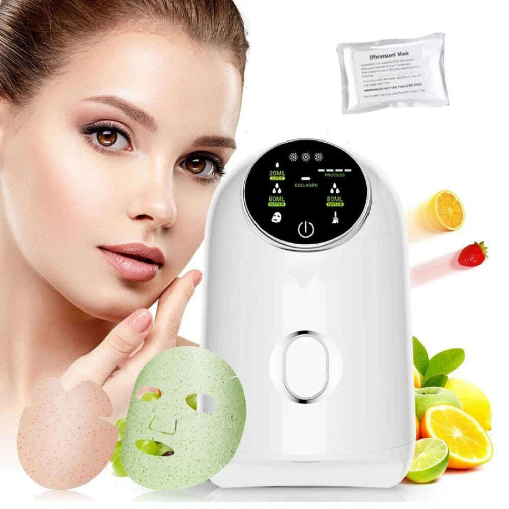 KIMLUD, BMM003 The New Smart DIY Facial Mask Treatment Machine,Facial Spa Natural Fruit Mask Maker For Women, KIMLUD Womens Clothes