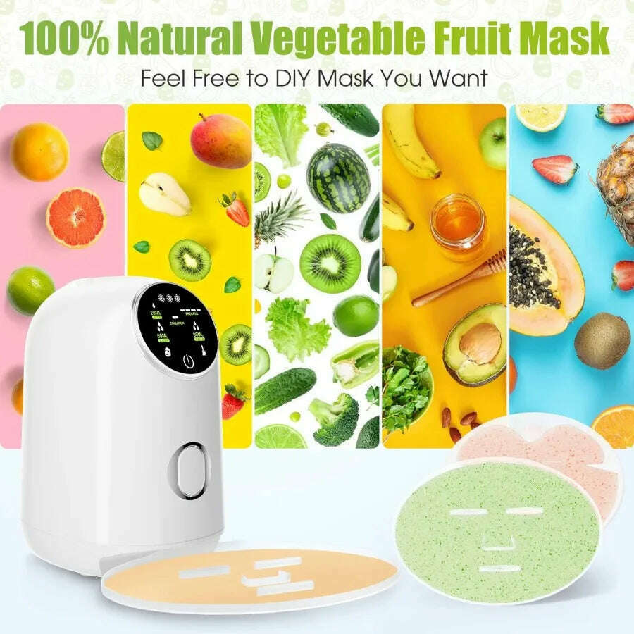 KIMLUD, BMM003 The New Smart DIY Facial Mask Treatment Machine,Facial Spa Natural Fruit Mask Maker For Women, KIMLUD Womens Clothes