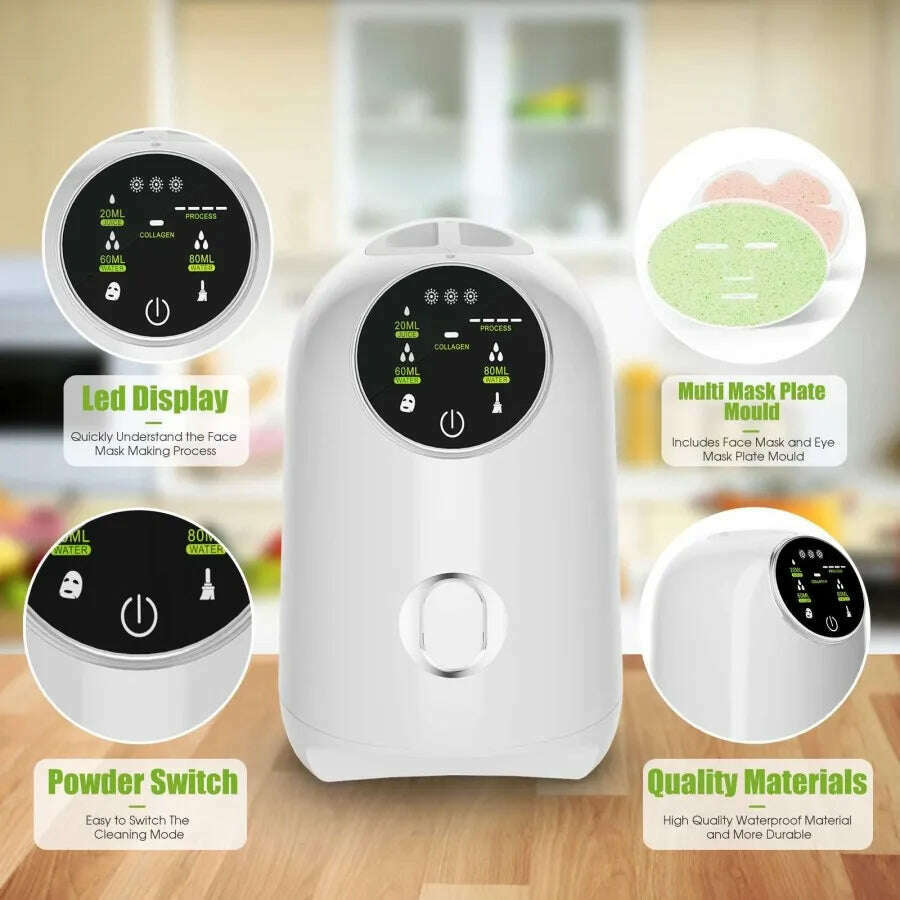 KIMLUD, BMM003 The New Smart DIY Facial Mask Treatment Machine,Facial Spa Natural Fruit Mask Maker For Women, KIMLUD Womens Clothes