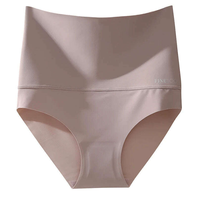 Bodyshaper High Waist Seamless Panties Women Underwear Anti-bacteria Soft Crotch Briefs for Female Intimates Lingerie Shapewear - KIMLUD