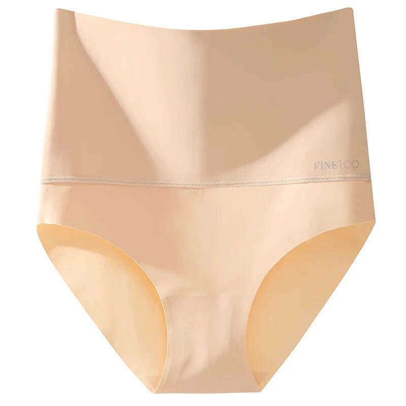 Bodyshaper High Waist Seamless Panties Women Underwear Anti-bacteria Soft Crotch Briefs for Female Intimates Lingerie Shapewear - KIMLUD