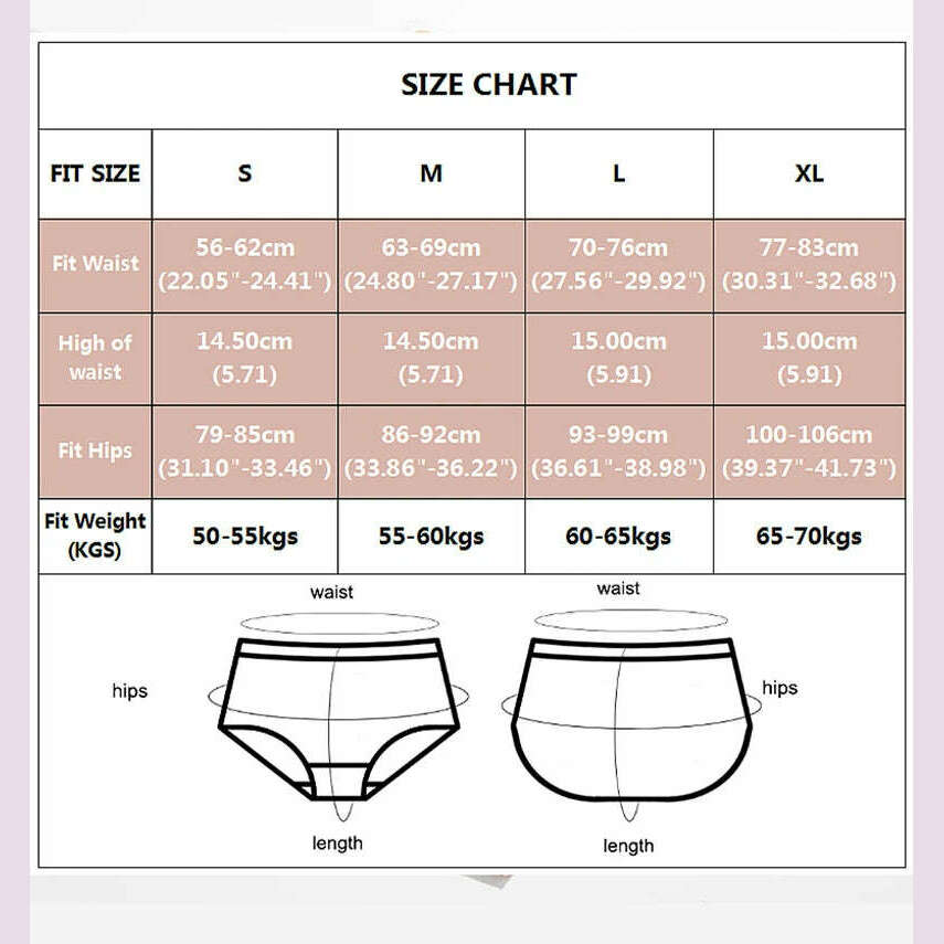 Bodyshaper High Waist Seamless Panties Women Underwear Anti-bacteria Soft Crotch Briefs for Female Intimates Lingerie Shapewear - KIMLUD