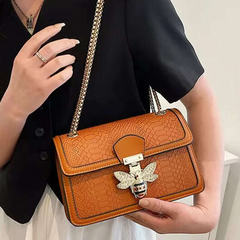 KIMLUD, Bolsa Feminina Small Shoulder Crossbody Bags for Woman New 2024 Fashion Handbags Travel Casual Women Bag Brand Messenger Bags, KIMLUD Womens ClothesKIMLUD, Bolsa Feminina Small Shoulder Crossbody Bags for Woman New 2024 Fashion Handbags Travel Casual Women Bag Brand Messenger Bags, brown, KIMLUD APPAREL - Womens Clothes