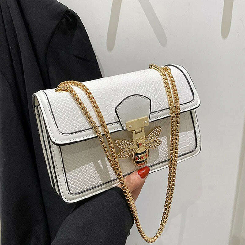 KIMLUD, Bolsa Feminina Small Shoulder Crossbody Bags for Woman New 2024 Fashion Handbags Travel Casual Women Bag Brand Messenger Bags, KIMLUD Womens ClothesKIMLUD, Bolsa Feminina Small Shoulder Crossbody Bags for Woman New 2024 Fashion Handbags Travel Casual Women Bag Brand Messenger Bags, white 1, KIMLUD APPAREL - Womens Clothes