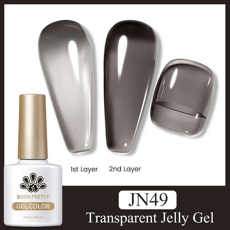 BORN PRETTY Super Shine Cat Magnetic Gel Nail Polish Sparking Shiny Varnish UV Gel For Nail Art Design Magnetic Manicure - KIMLUD