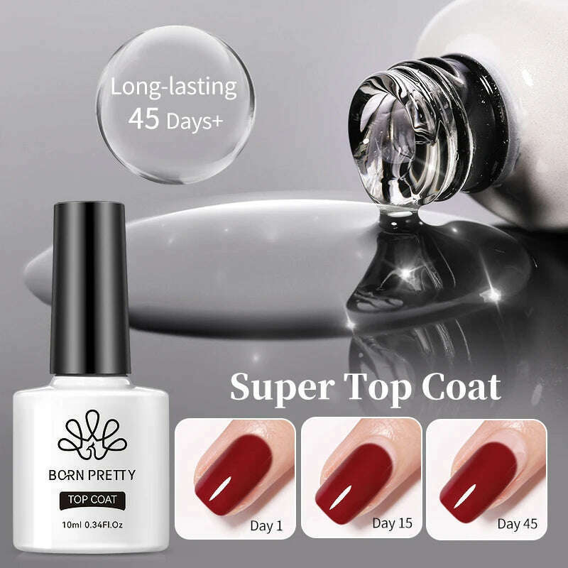 BORN PRETTY Super Shine Cat Magnetic Gel Nail Polish Sparking Shiny Varnish UV Gel For Nail Art Design Magnetic Manicure - KIMLUD