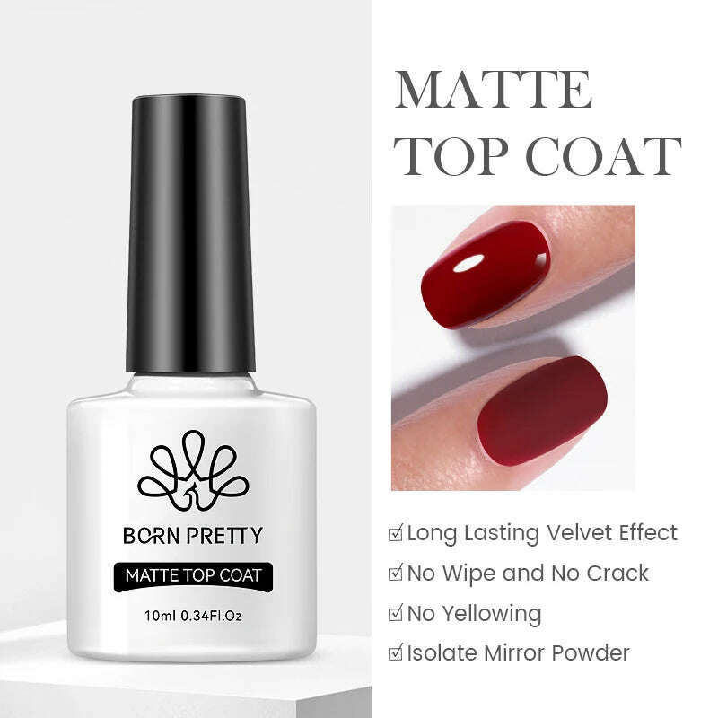 BORN PRETTY Super Shine Cat Magnetic Gel Nail Polish Sparking Shiny Varnish UV Gel For Nail Art Design Magnetic Manicure - KIMLUD
