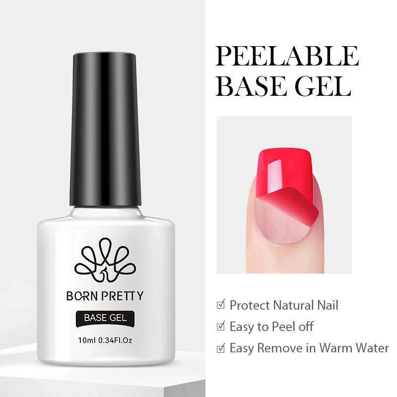 BORN PRETTY Super Shine Cat Magnetic Gel Nail Polish Sparking Shiny Varnish UV Gel For Nail Art Design Magnetic Manicure - KIMLUD