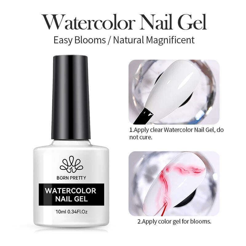 BORN PRETTY Super Shine Cat Magnetic Gel Nail Polish Sparking Shiny Varnish UV Gel For Nail Art Design Magnetic Manicure - KIMLUD
