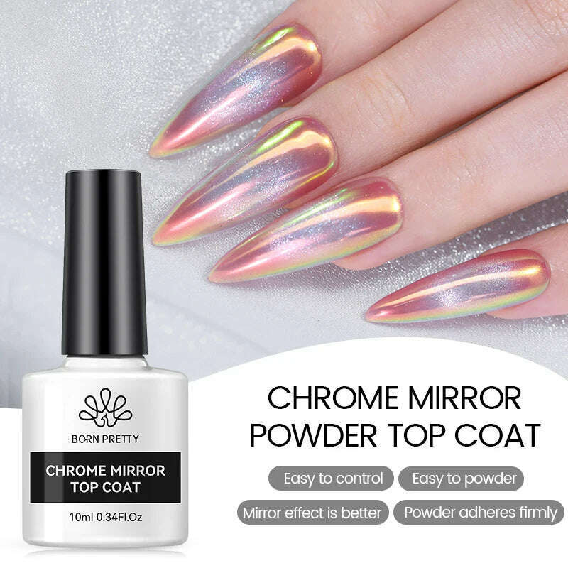 BORN PRETTY Super Shine Cat Magnetic Gel Nail Polish Sparking Shiny Varnish UV Gel For Nail Art Design Magnetic Manicure - KIMLUD
