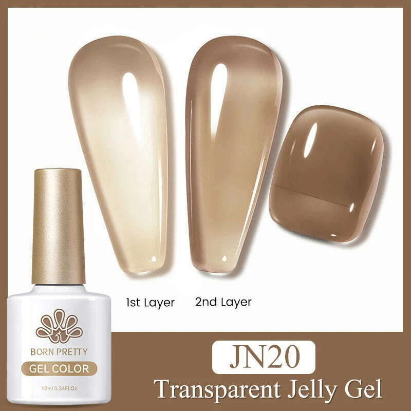 BORN PRETTY Super Shine Cat Magnetic Gel Nail Polish Sparking Shiny Varnish UV Gel For Nail Art Design Magnetic Manicure - KIMLUD