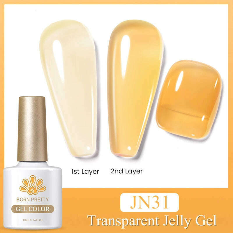 BORN PRETTY Super Shine Cat Magnetic Gel Nail Polish Sparking Shiny Varnish UV Gel For Nail Art Design Magnetic Manicure - KIMLUD
