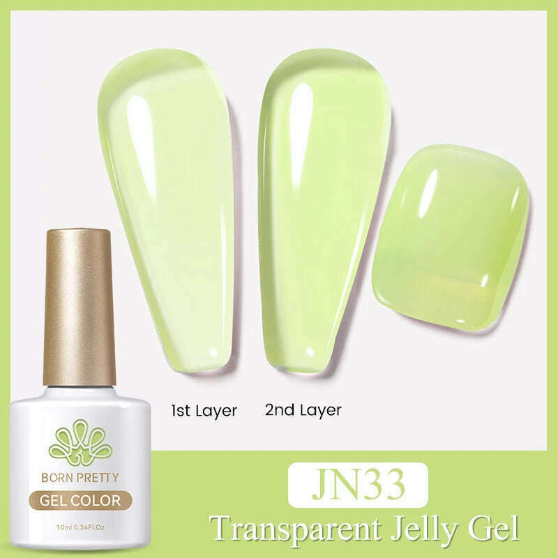 BORN PRETTY Super Shine Cat Magnetic Gel Nail Polish Sparking Shiny Varnish UV Gel For Nail Art Design Magnetic Manicure - KIMLUD