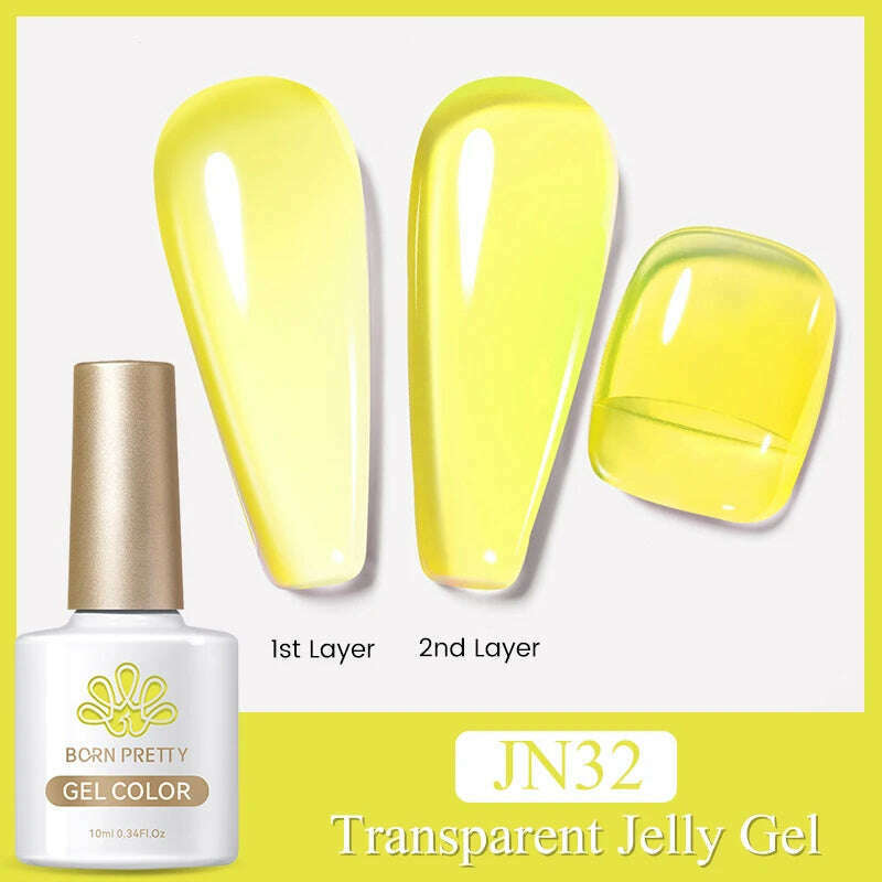 BORN PRETTY Super Shine Cat Magnetic Gel Nail Polish Sparking Shiny Varnish UV Gel For Nail Art Design Magnetic Manicure - KIMLUD