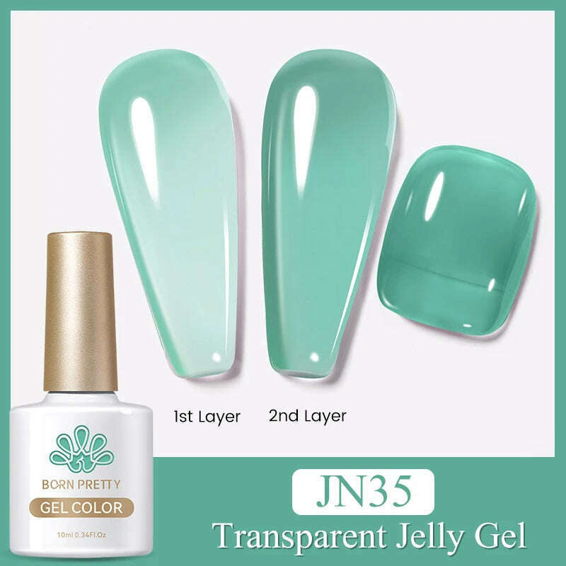 BORN PRETTY Super Shine Cat Magnetic Gel Nail Polish Sparking Shiny Varnish UV Gel For Nail Art Design Magnetic Manicure - KIMLUD