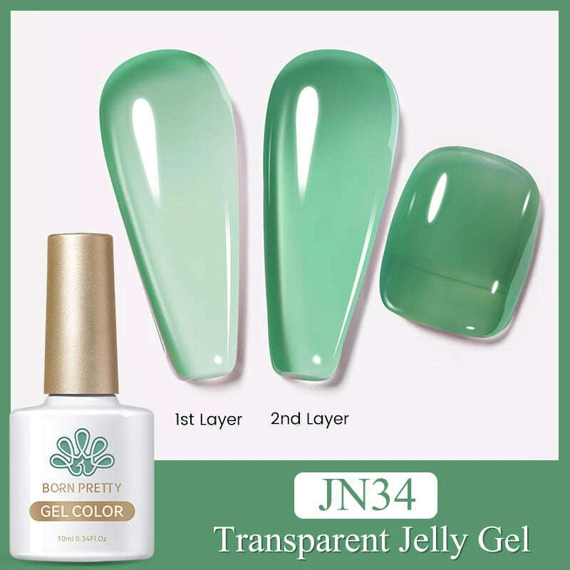 BORN PRETTY Super Shine Cat Magnetic Gel Nail Polish Sparking Shiny Varnish UV Gel For Nail Art Design Magnetic Manicure - KIMLUD