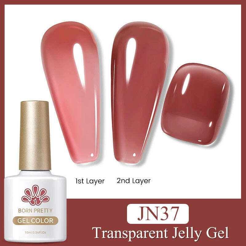 BORN PRETTY Super Shine Cat Magnetic Gel Nail Polish Sparking Shiny Varnish UV Gel For Nail Art Design Magnetic Manicure - KIMLUD