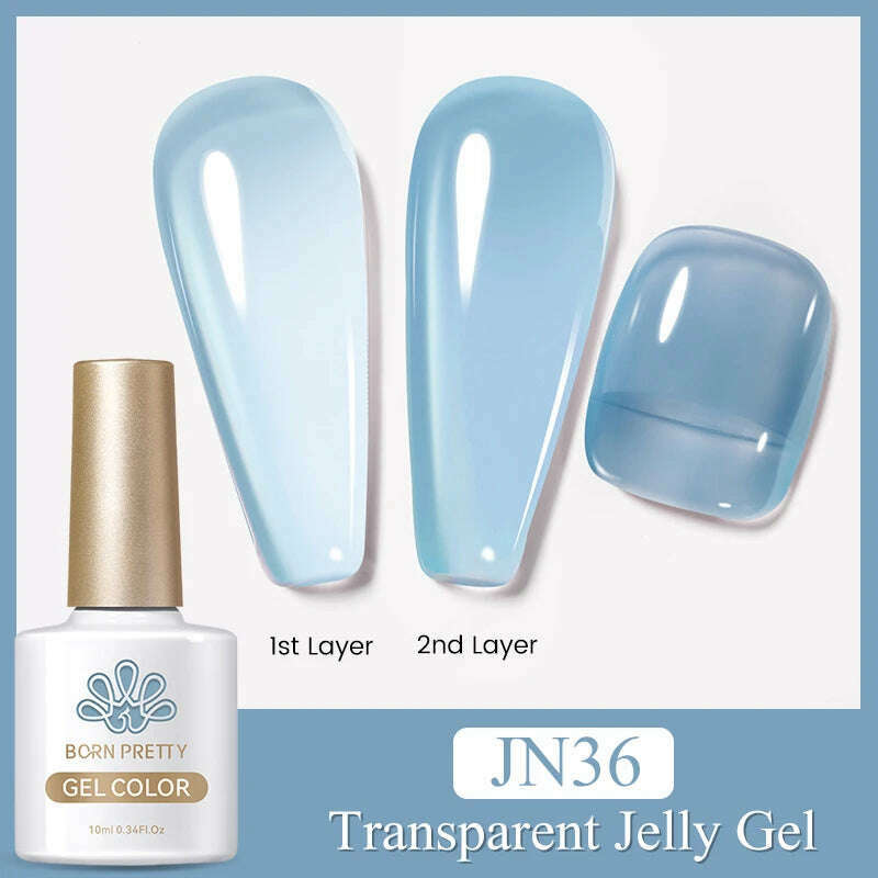 BORN PRETTY Super Shine Cat Magnetic Gel Nail Polish Sparking Shiny Varnish UV Gel For Nail Art Design Magnetic Manicure - KIMLUD