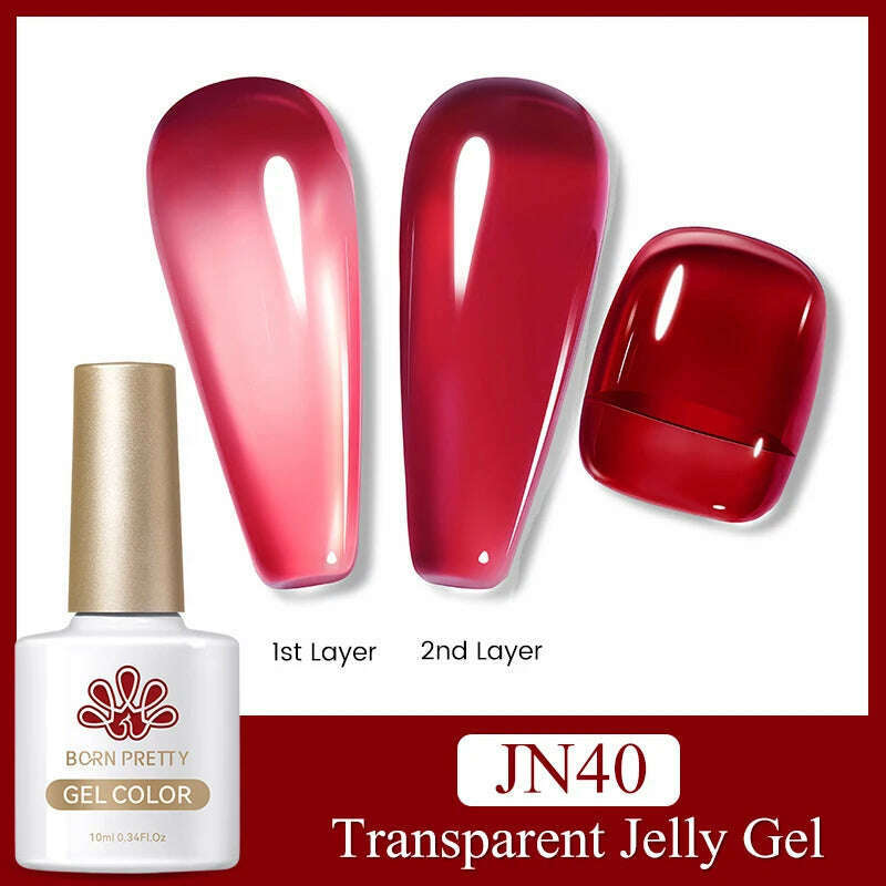 BORN PRETTY Super Shine Cat Magnetic Gel Nail Polish Sparking Shiny Varnish UV Gel For Nail Art Design Magnetic Manicure - KIMLUD