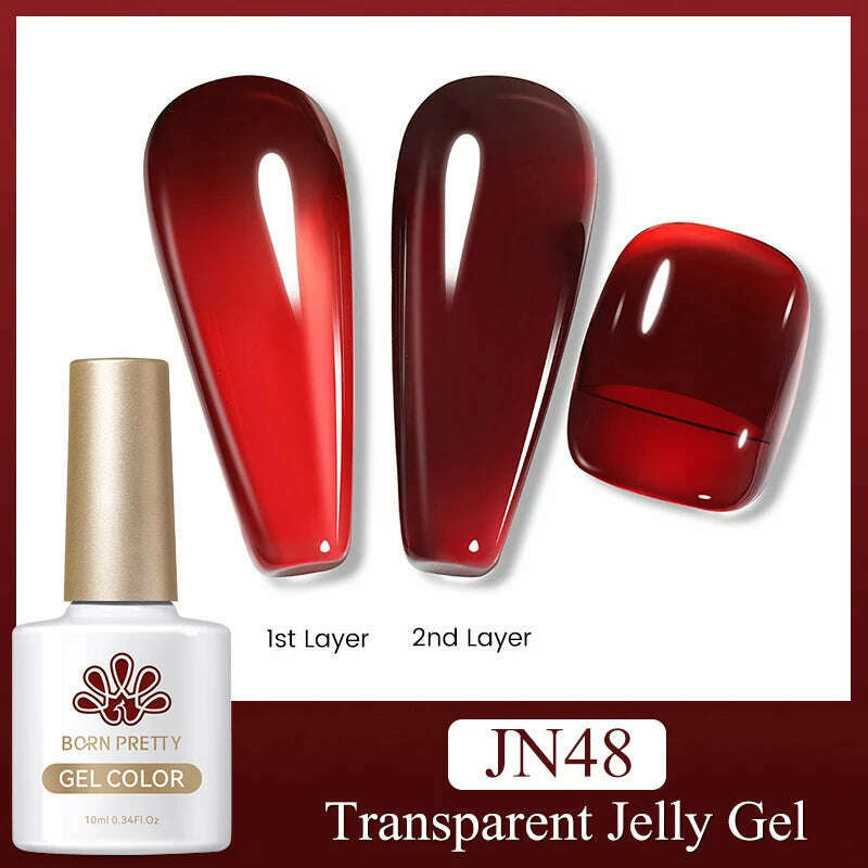 BORN PRETTY Super Shine Cat Magnetic Gel Nail Polish Sparking Shiny Varnish UV Gel For Nail Art Design Magnetic Manicure - KIMLUD