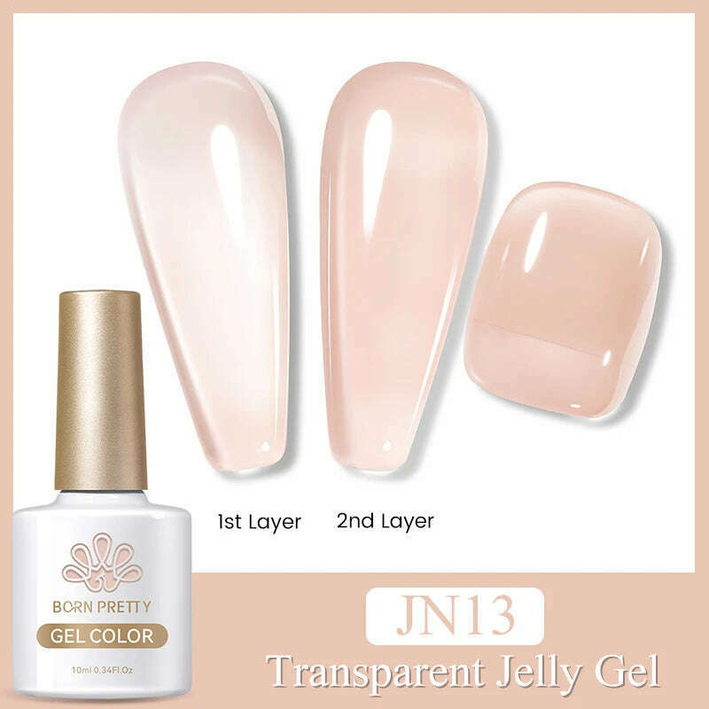 BORN PRETTY Super Shine Cat Magnetic Gel Nail Polish Sparking Shiny Varnish UV Gel For Nail Art Design Magnetic Manicure - KIMLUD