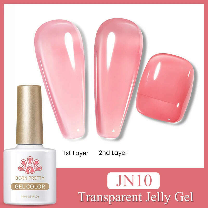 BORN PRETTY Super Shine Cat Magnetic Gel Nail Polish Sparking Shiny Varnish UV Gel For Nail Art Design Magnetic Manicure - KIMLUD