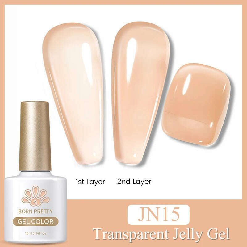 BORN PRETTY Super Shine Cat Magnetic Gel Nail Polish Sparking Shiny Varnish UV Gel For Nail Art Design Magnetic Manicure - KIMLUD