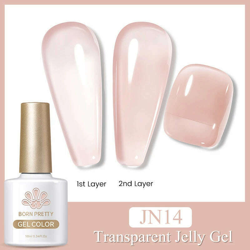 BORN PRETTY Super Shine Cat Magnetic Gel Nail Polish Sparking Shiny Varnish UV Gel For Nail Art Design Magnetic Manicure - KIMLUD