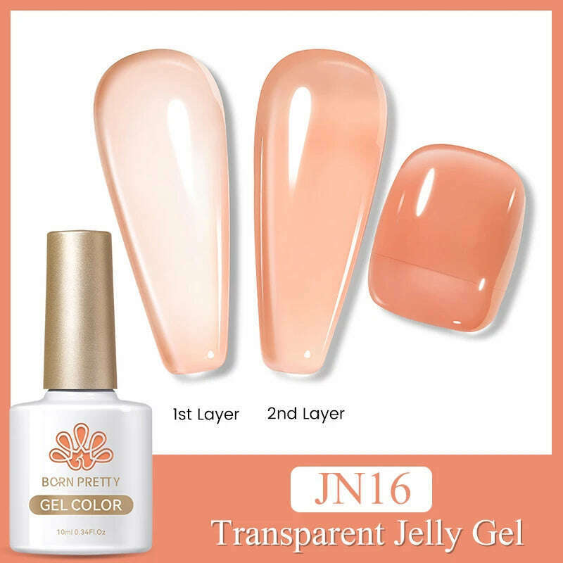 BORN PRETTY Super Shine Cat Magnetic Gel Nail Polish Sparking Shiny Varnish UV Gel For Nail Art Design Magnetic Manicure - KIMLUD