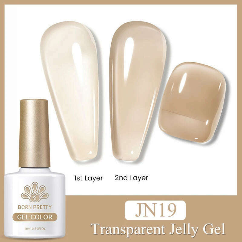 BORN PRETTY Super Shine Cat Magnetic Gel Nail Polish Sparking Shiny Varnish UV Gel For Nail Art Design Magnetic Manicure - KIMLUD