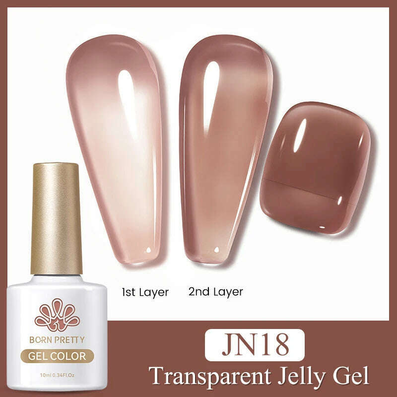 BORN PRETTY Super Shine Cat Magnetic Gel Nail Polish Sparking Shiny Varnish UV Gel For Nail Art Design Magnetic Manicure - KIMLUD