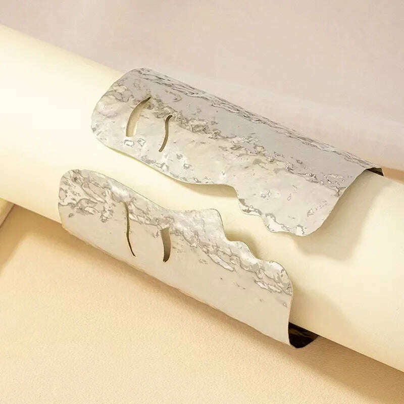 KIMLUD, Bracelet Bangle Women Face Girls Gold And Silver Plating Fashion Jewelry Hot Sale Party Gift 2024 New Style HB24535, KIMLUD Womens Clothes