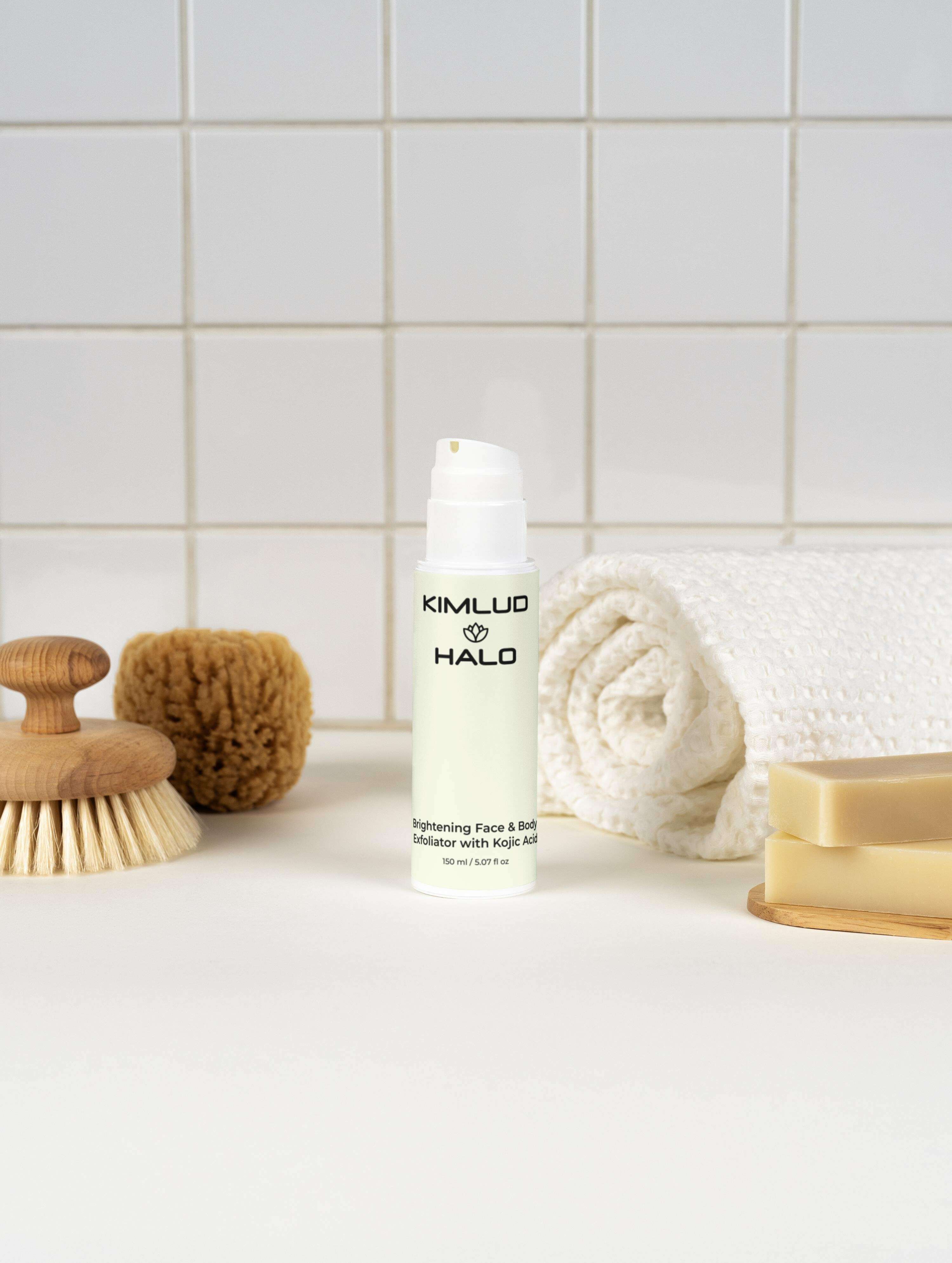 Brightening Face&Body Exfoliator with Kojic Acid