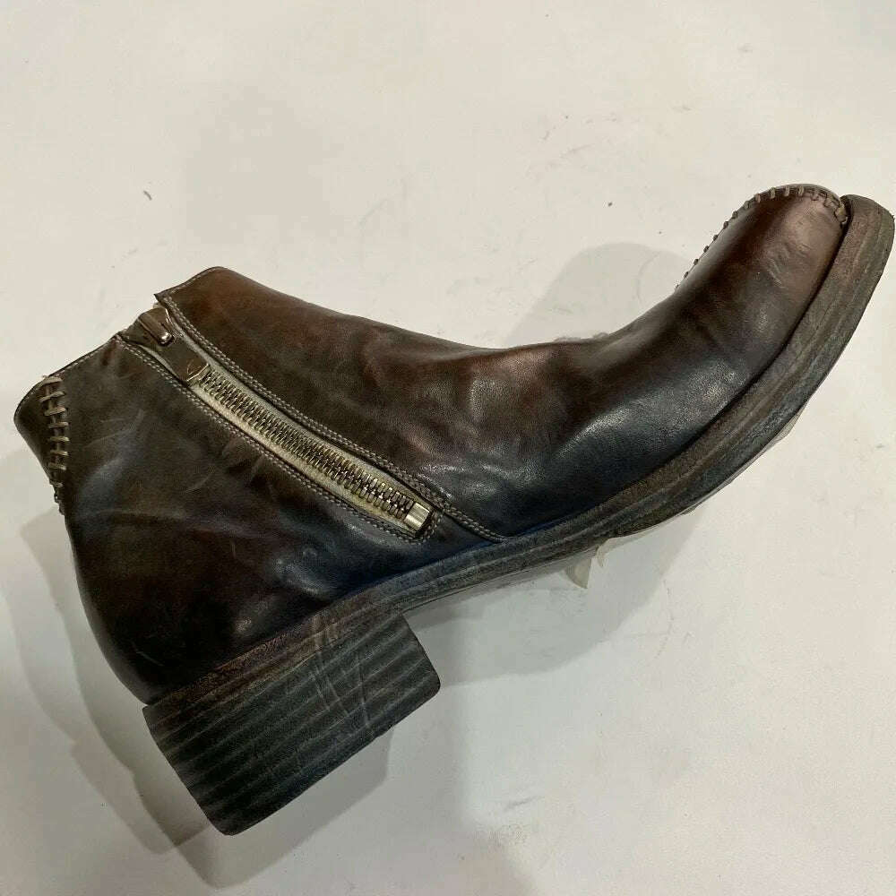 KIMLUD, BS03 Size 38-49 Custom Made For Any Color &amp; Leather Super Quality Genuine Handmade Goodyear American Work Boots, KIMLUD Womens Clothes