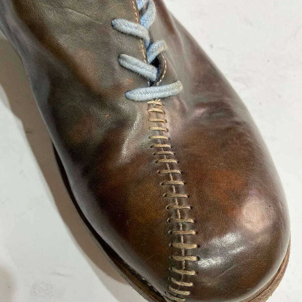 KIMLUD, BS03 Size 38-49 Custom Made For Any Color &amp; Leather Super Quality Genuine Handmade Goodyear American Work Boots, KIMLUD Womens Clothes