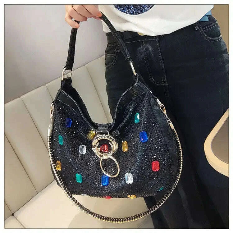 Bucket Bag - Large Capacity - Genuine Leather | KIMLUD