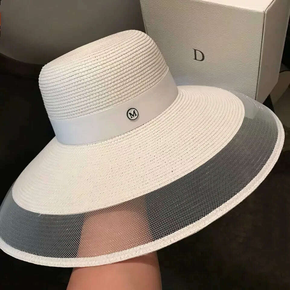 KIMLUD, Bucket Hat Summer Hats for Women Fishing Hat Woolen Rhinestone Solid Color Basin Hat Leisure Outdoor Beach Sun Hat, KIMLUD Womens Clothes