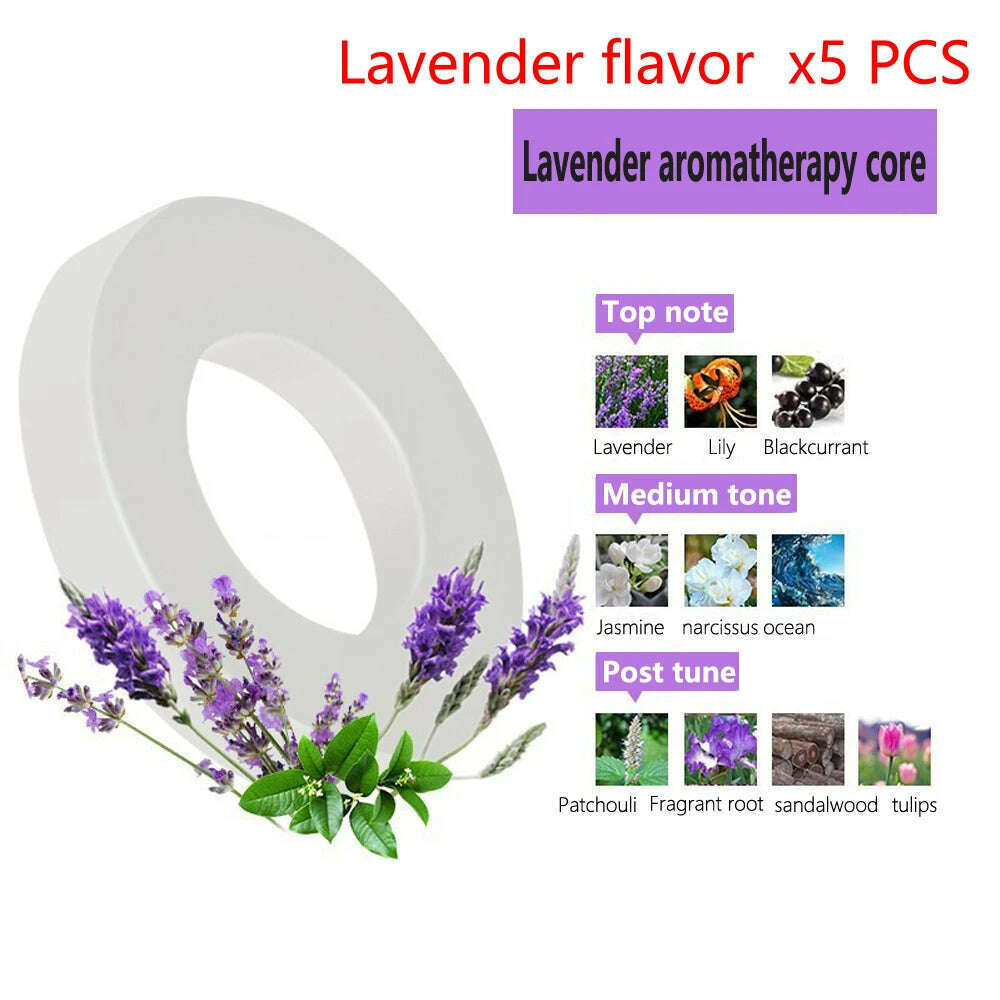 Car Air Freshener Solar Rotating Aromatreatment Decoration Car Interior Accessories Women Men Original Flavored Perfume Diffuser - KIMLUD