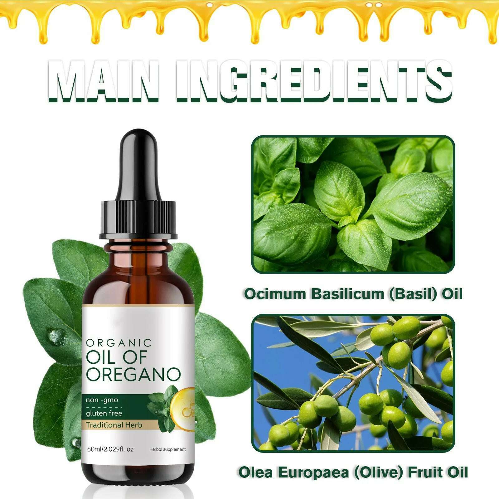 Carlyle Organic Oil Of Oregano 60ml - KIMLUD