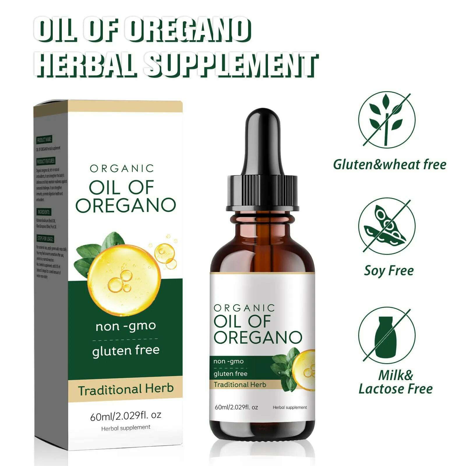 Carlyle Organic Oil Of Oregano 60ml - KIMLUD