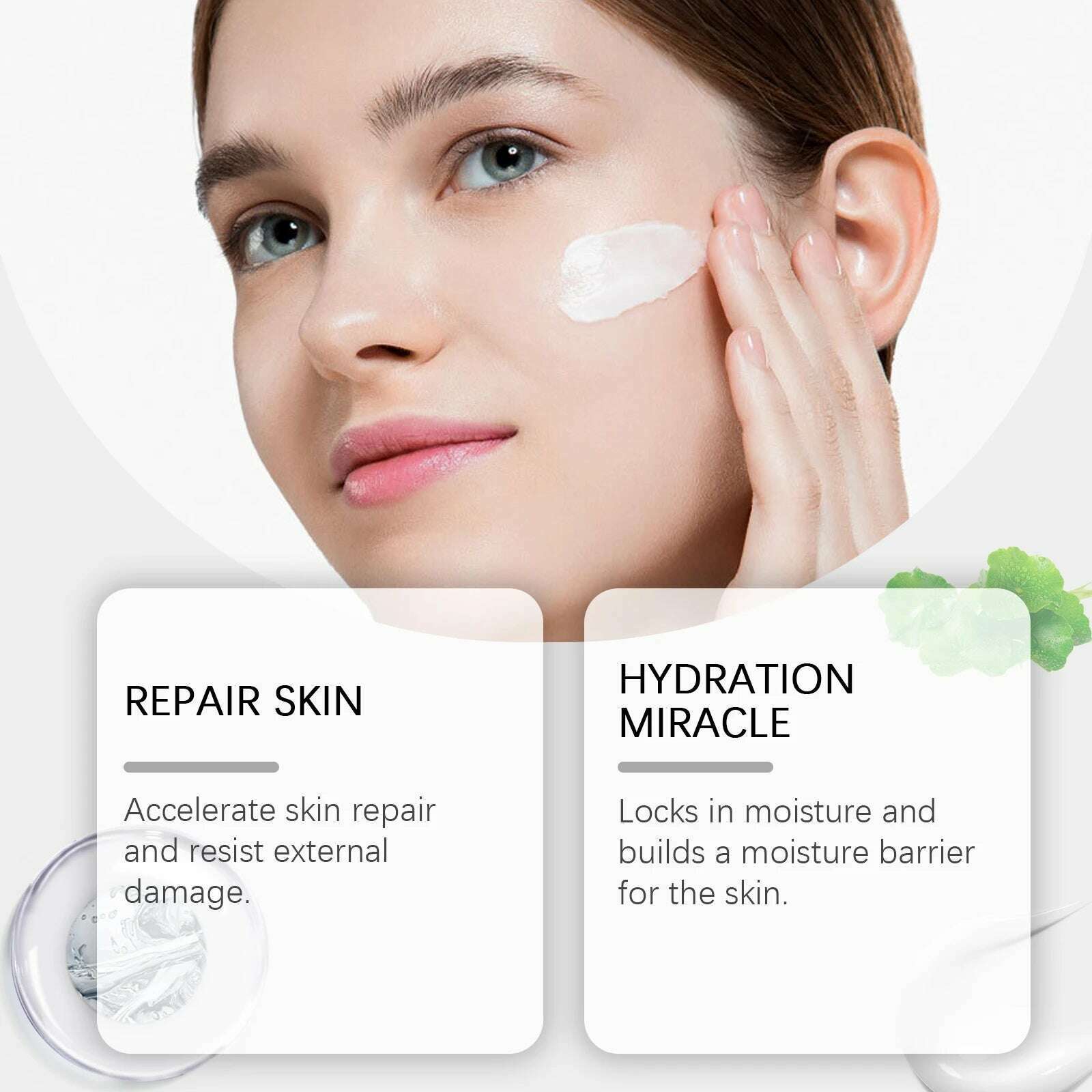 KIMLUD, Centella Serum Rejuvenating Brightening Facial Skin Pores Repair Redness Moisturizing Calming Essence Korean Skin Care Products, KIMLUD Womens Clothes