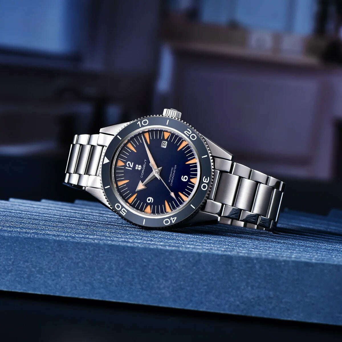 KIMLUD, Ceramic Bezel 100 Waterproof Luxury Corgeut Watch Men 41mm Sapphire Mechanical Clock Diver Miyota Automatic Wristwatch, KIMLUD Womens Clothes
