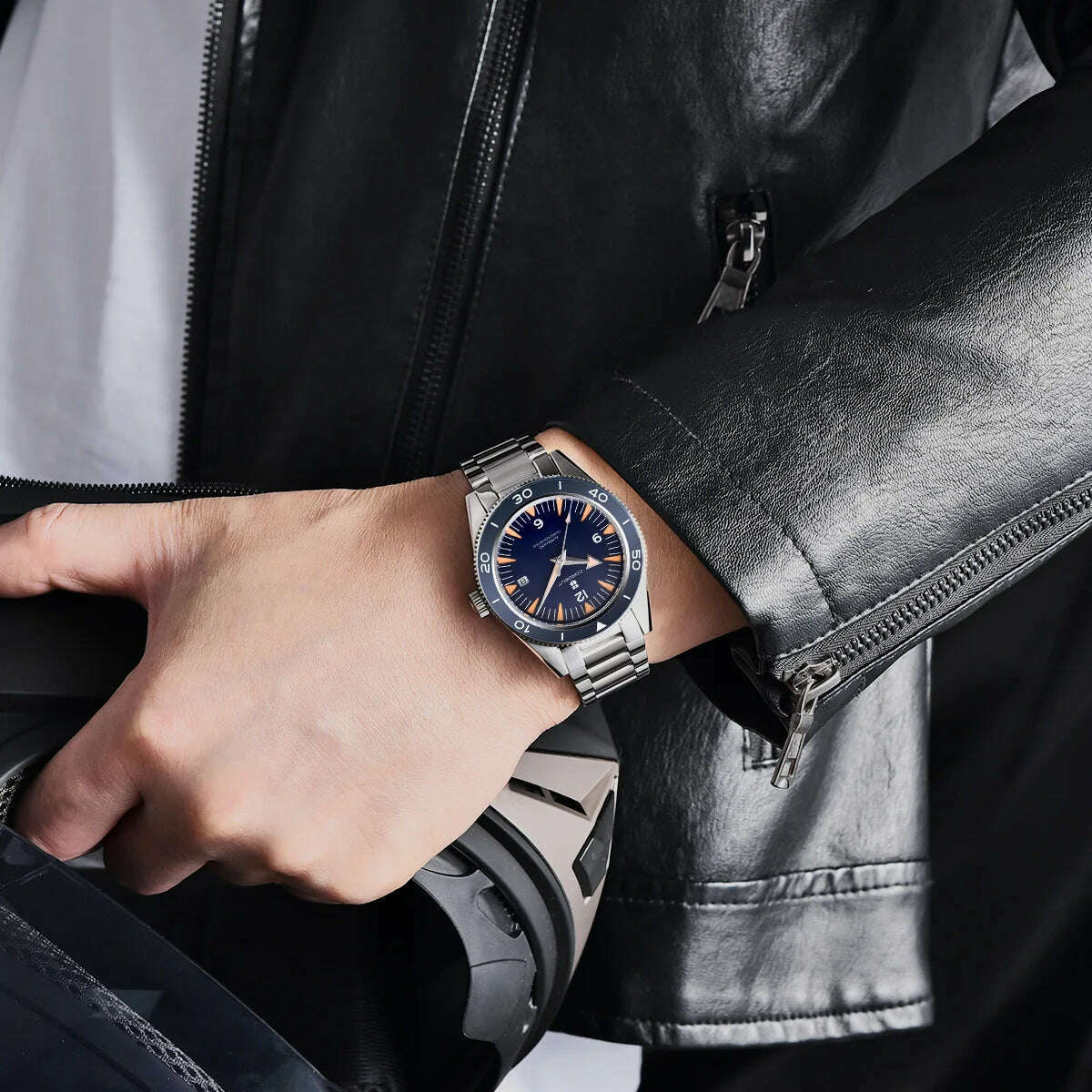 KIMLUD, Ceramic Bezel 100 Waterproof Luxury Corgeut Watch Men 41mm Sapphire Mechanical Clock Diver Miyota Automatic Wristwatch, KIMLUD Womens Clothes