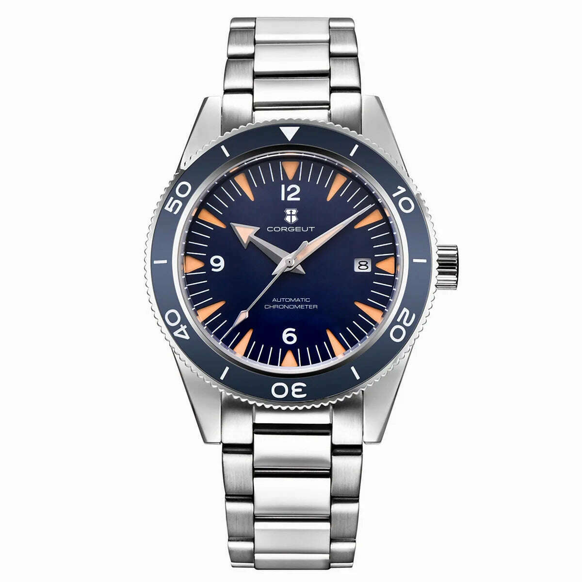 KIMLUD, Ceramic Bezel 100 Waterproof Luxury Corgeut Watch Men 41mm Sapphire Mechanical Clock Diver Miyota Automatic Wristwatch, 1, KIMLUD APPAREL - Womens Clothes