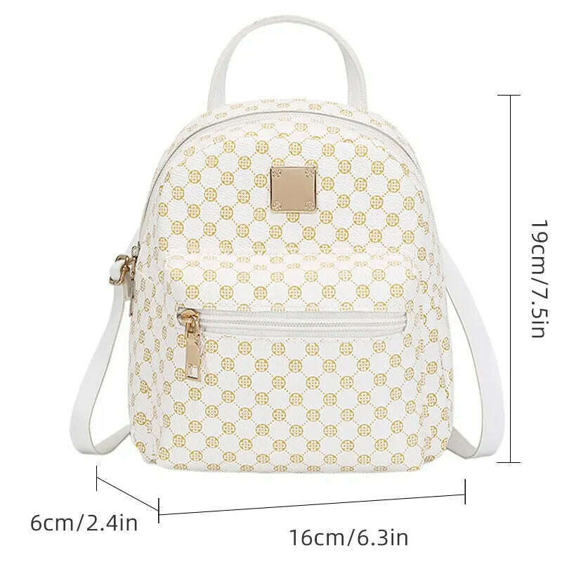 KIMLUD, Classic Women Backpack Fashion School Bags Female Daily Shopping Girl Backpacks Schoolbags, KIMLUD Women's Clothes